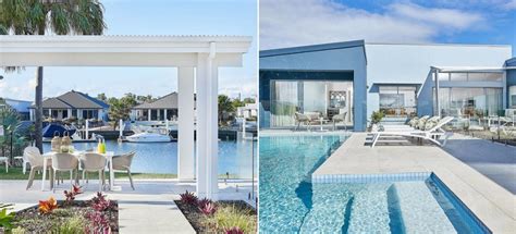 WIN a luxury waterfront home on Bribie Island .